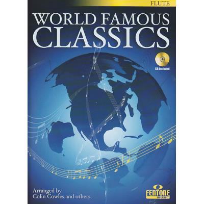 Partitions classique FENTONE MUSIC WORLD FAMOUS CLASSICS - FLUTE Flûte traversière