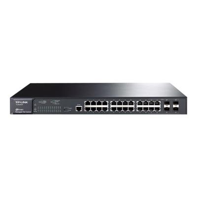 TP-LINK JetStream TL-SG3424P - switch - 24 poorten - Beheerd - desktop, rack-uitvoering