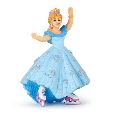 Figurine princesse avec patins à glace Papo