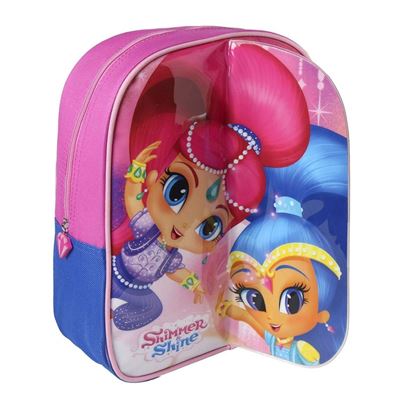 Cerdá Shimmer And Shine Sac à dos enfants, 31 cm, Blanc (fucsia)