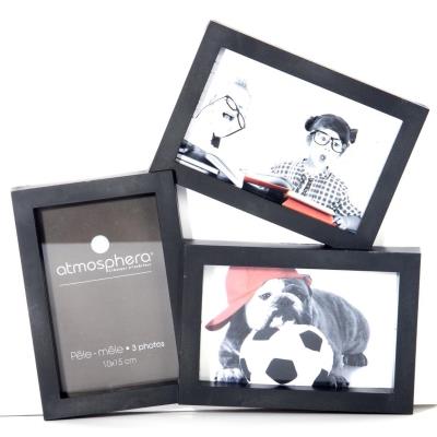 Pele-mele - 3 photos 10 x 15 cm standards - Noir