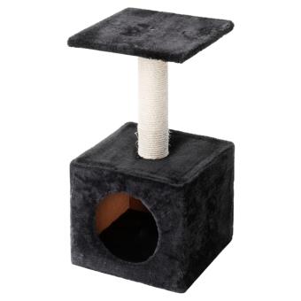 Europet Bernina Arbre A Chat Abey 30x30x60cm Noir Paniers Et Mobilier Pour Chat Achat Prix Fnac