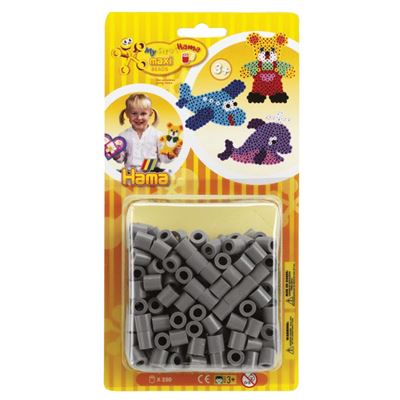 Hama - Maxi Blister PM 250 Perles Grise, 8617