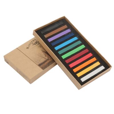 Boîte de Crayons Pastel à l'Huile 12 Couleurs