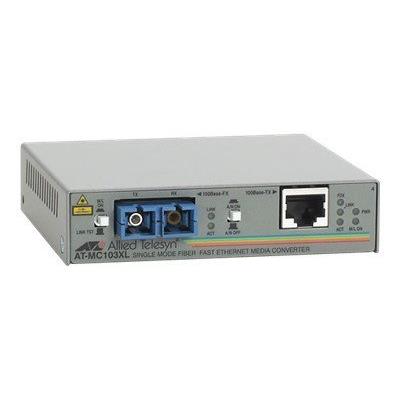 Allied Telesis AT MC103XL - glasvezel mediaconverter - Fast Ethernet
