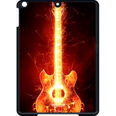 Coque pour apple ipad air blazing guitare