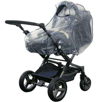 Protection Pluie pour Poussette Landau - Transparente