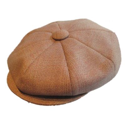 casquette vintage marron clair marron moyen taille 56 cm homme femme enfant rockabilly pin up