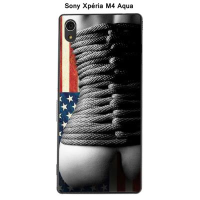 Coque Sony Xpéria M4 Aqua - Bondage dos - 4