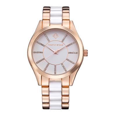 Timothy Stone - CHARME - Montre Femme - Or rose,Blanc