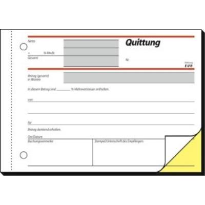 Sigel quittung einfaches satzbild sd 22 sd022