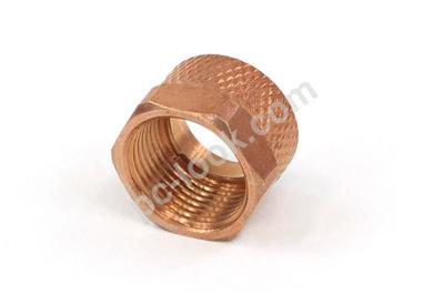 Pc-look - Coiffe Métal Spéciale Tube 8/11 pour Embout 8/10 - Cuivré