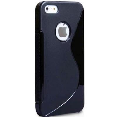 Housse Coque S-Line noire Apple iPhone 5