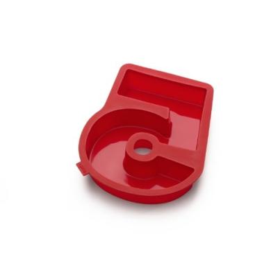 LÉKUÉ CELEBRATE MOULE À GÂTEAU CHIFFRE 5 ROUGE