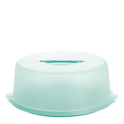 Emsa 514286 basic summertime 2014 cloche alimentaire polypropylène blanc menthe 33 cm