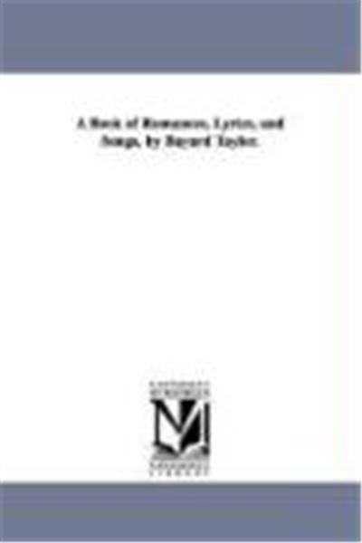 A Book of Romances, Lyrics, and Songs