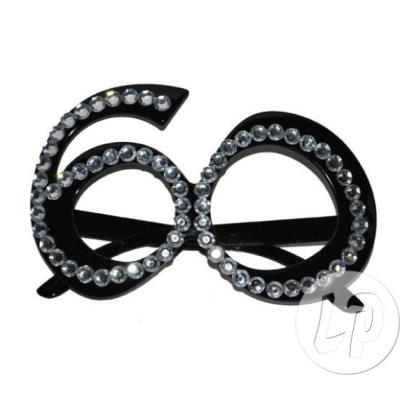 lunettes avec strass 60 ans
