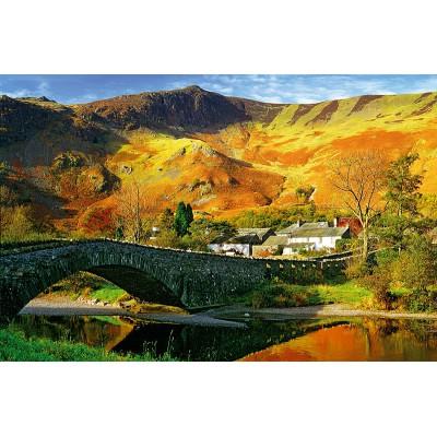 TREFL  - Puzzle 1500 pi&egrave;ces - Le pont de Derwent, Cumbra, Angleterre 
