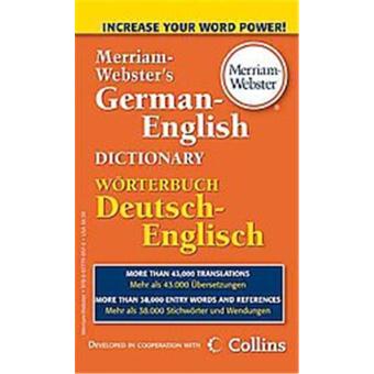 M-W German-English Dictionary - Paperback - 2010 - 1