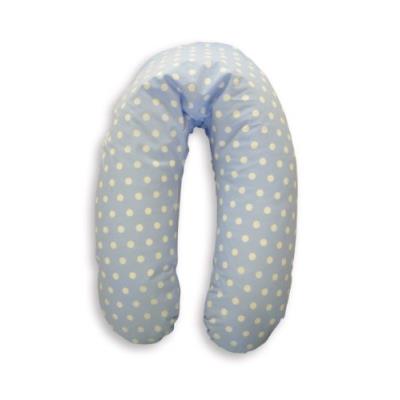 Ideenreich 2043 housse d'allaitement motif pois bleu clair