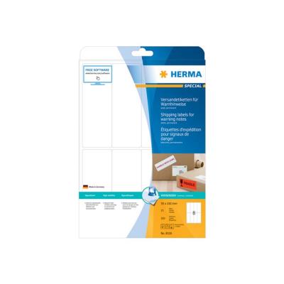 HERMA Special - verzend/waarschuwingspapieretiketten - 200 etiket(ten)
