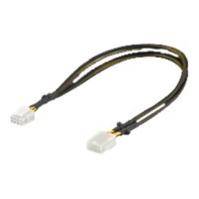 Goobay stroomverlengkabel - 44 cm
