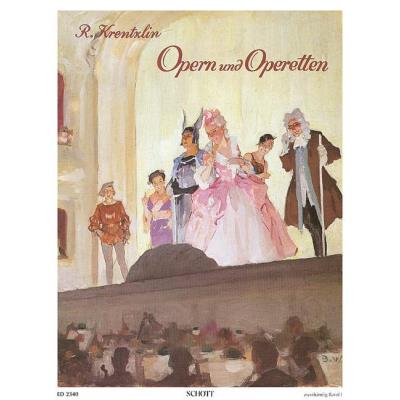 Partitions classique SCHOTT OPERAS AND OPERETTAS BAND 1 - PIANO Piano