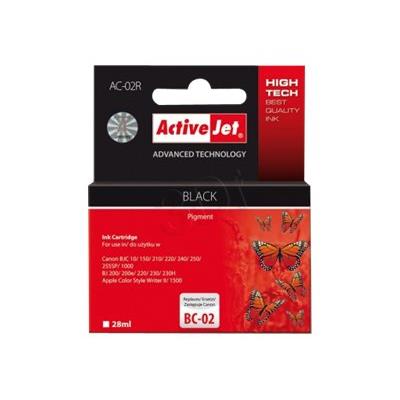 ActiveJet AC-02 Premium - zwart - inktcartridge (alternatief voor: Canon BC-02)