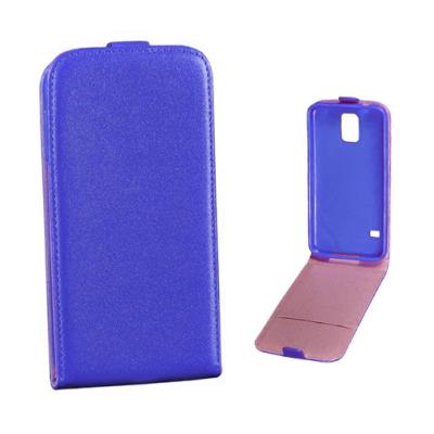 Etui flip flexi slim KF4 pour Samsung Galaxy Alpha G850 - bleu