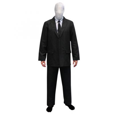 Costume de smoking Morphsuit Slenderman - L