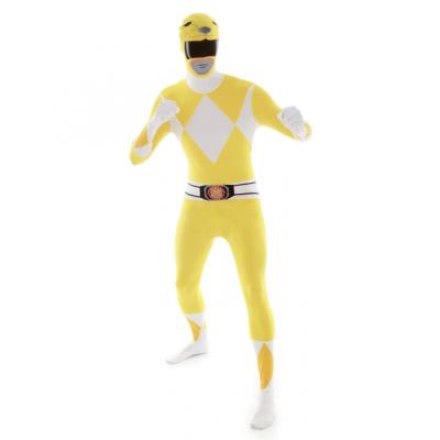 Déguisement Power Rangers Jaune Morphsuit - XXL