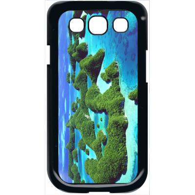 Coque samsung s3 plage avec dunes de verdure