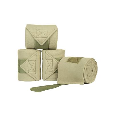 Bandes Polo HKM Vert Olive Cheval (3M)