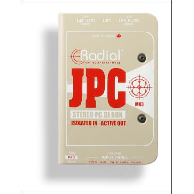 Radial JPC Laptop Stereo DI