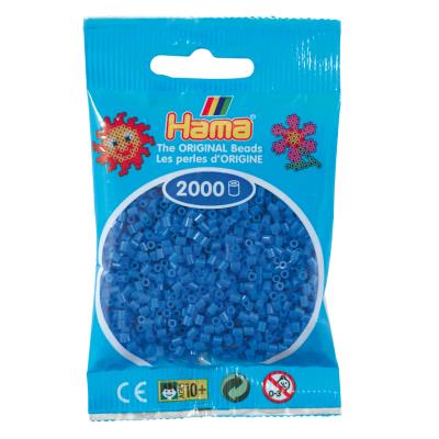 2 000 perles mini (petites perles Ø2,5 mm)- bleu