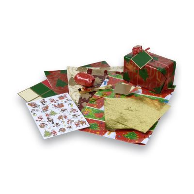 Pièces emballage cadeaux - lot de 160