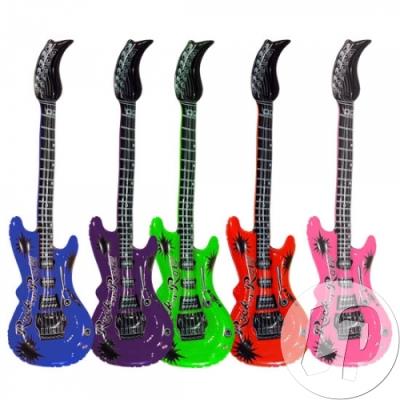 Guitare Gonflable Rock n Roll - Violette - Taille 1 m