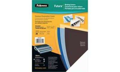 Fellowes - béquet Futura A4, transparent, en PP, Épaisseur: 0,28 mm contenu: 100 pièces -5376501