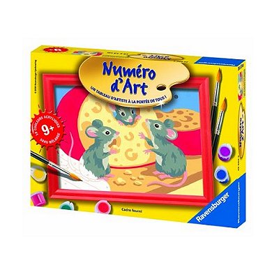 Ravensburger - Peinture au numéro - Les trois petites souris