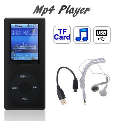 Lecteur audio-vidéo mp4 (sans carte sd) - noir