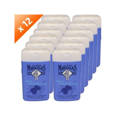 Le petit marseillais douche pin marine 250ml (x12)