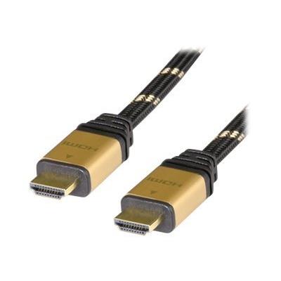 Roline Gold HDMI High Speed Cable with Ethernet - HDMI with Ethernet cable - 5 m