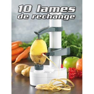 10 Lames de remplacement pour éplucheur électrique