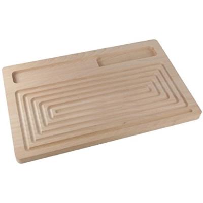 Fackelmann 31815 planche à pain bois de hêtre beige 40 x 25 x 2 cm
