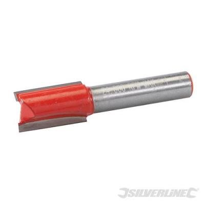 Fraise droite de 8 mm métrique Silverline