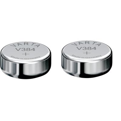 Varta 2 Piles oxyde argent V384 SR41SW SR41 384 1,55V