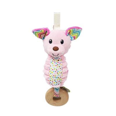 Infantino hochet sonore rose