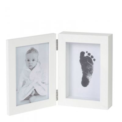 BamBam cadre photo avec impression à l'encre bois junior 25 x 20 cm blanc