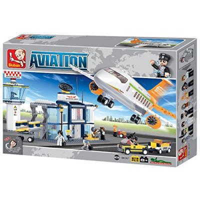 Sluban- m38-b0367 - aéroport - Lego - Achat & prix