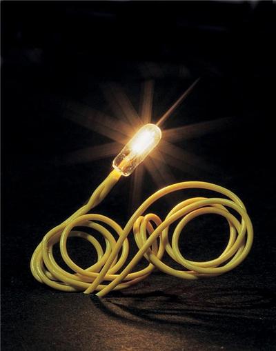 Faller - Modélisme accessoires de décor H0 - Eclairage : 3 mini ampoules blanches